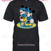 NFL Las Vegas Raiders Mickey & Minnie T-Shirt NFL Las Vegas Raiders Mickey & Minnie T-Shirt