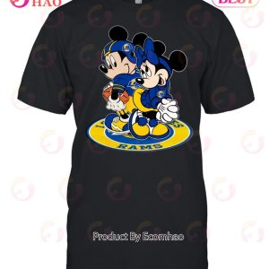 NFL Los Angeles Rams Mickey & Minnie T-Shirt
