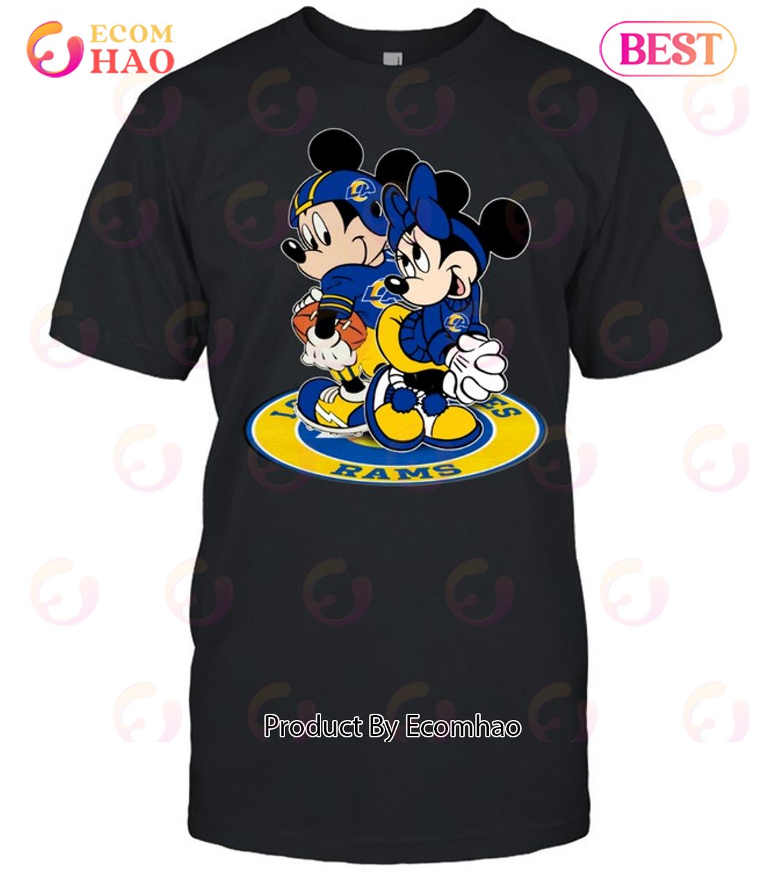 NFL Minnesota Vikings Mickey & Minnie T-Shirt