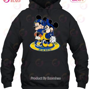 NFL Los Angeles Rams Mickey & Minnie T-Shirt