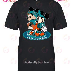 NFL Miami Dolphins Mickey & Minnie T-Shirt