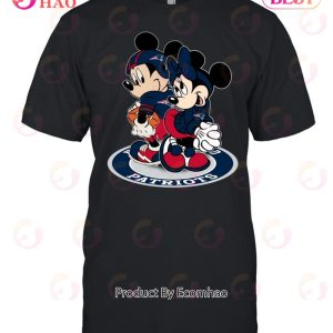 NFL New England Patriots Mickey & Minnie T-Shirt