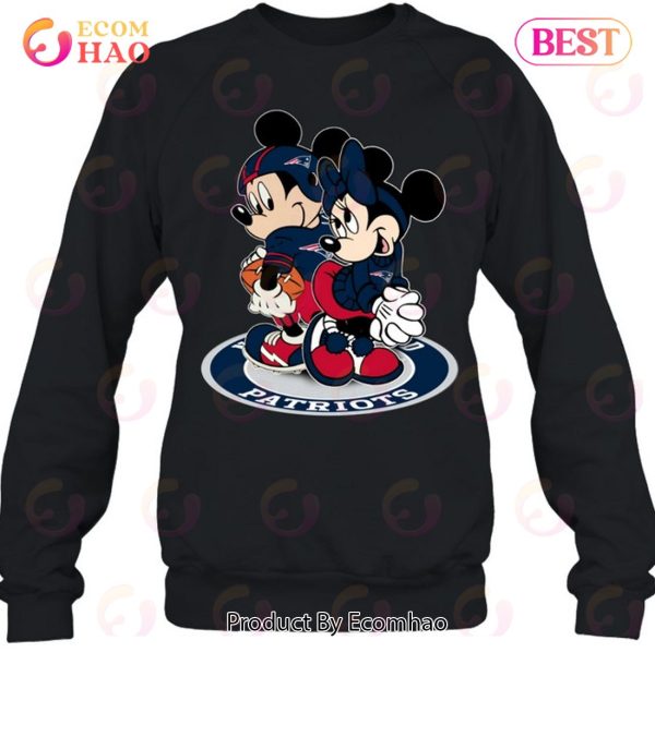 NFL New England Patriots Mickey & Minnie T-Shirt