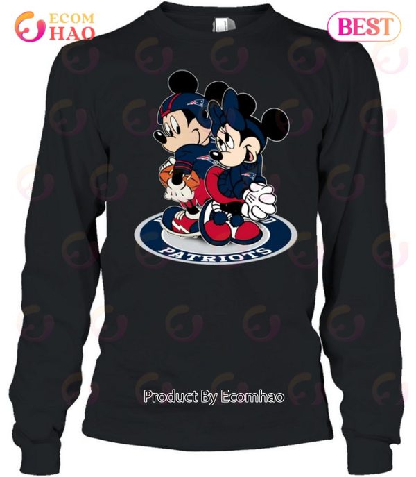 NFL New England Patriots Mickey & Minnie T-Shirt
