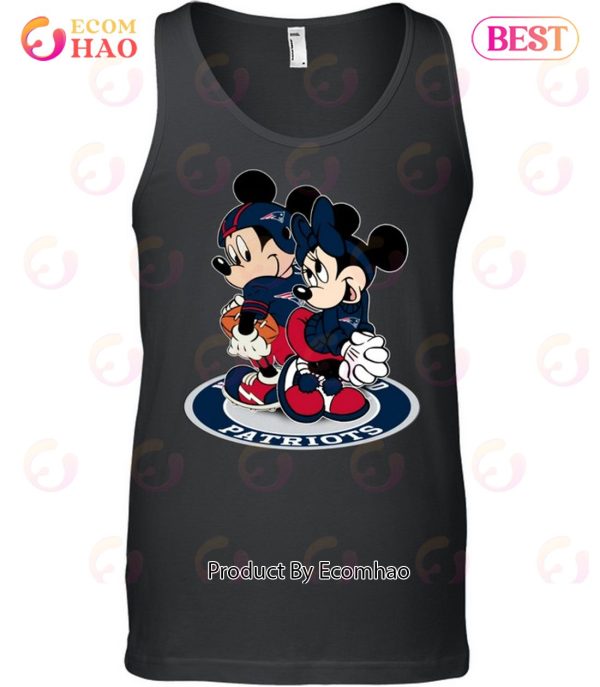 NFL New England Patriots Mickey & Minnie T-Shirt