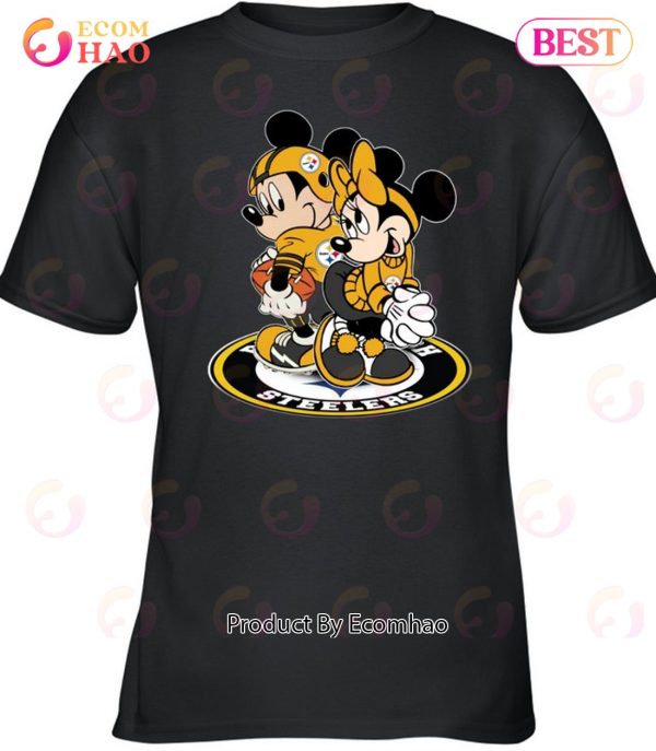 NFL Pittsburgh Steelers Mickey & Minnie T-Shirt