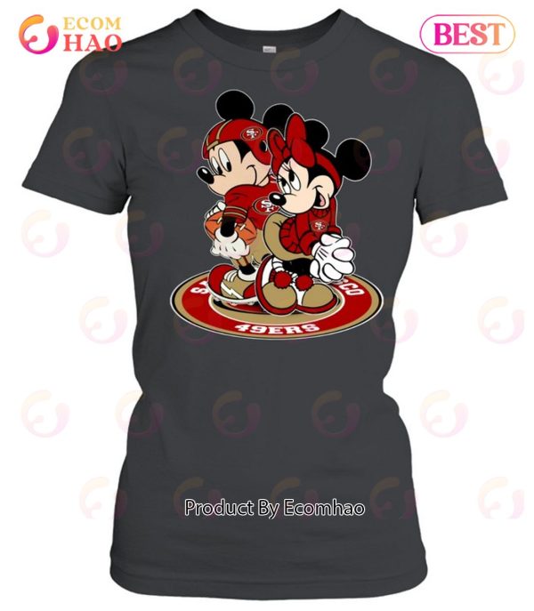 NFL San Francisco 49ers Mickey & Minnie T-Shirt