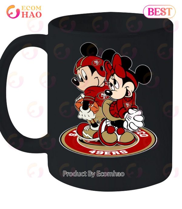 NFL San Francisco 49ers Mickey & Minnie T-Shirt