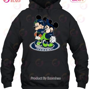 NFL Seattle Seahawks Mickey & Minnie T-Shirt