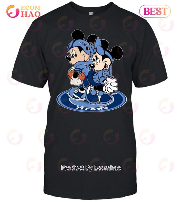 NFL Tennessee Titans Mickey & Minnie T-Shirt