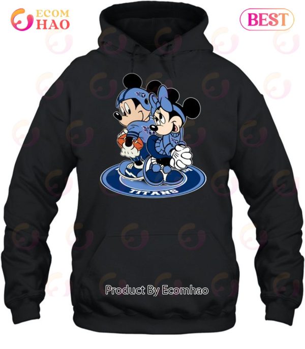 NFL Tennessee Titans Mickey & Minnie T-Shirt