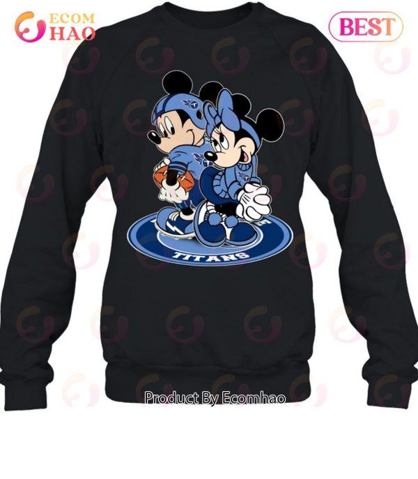 NFL Tennessee Titans Mickey & Minnie T-Shirt