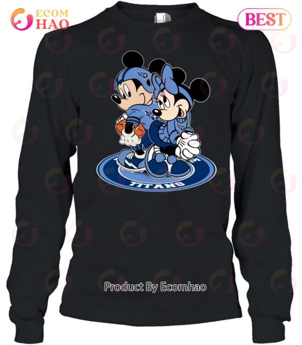 NFL Tennessee Titans Mickey & Minnie T-Shirt
