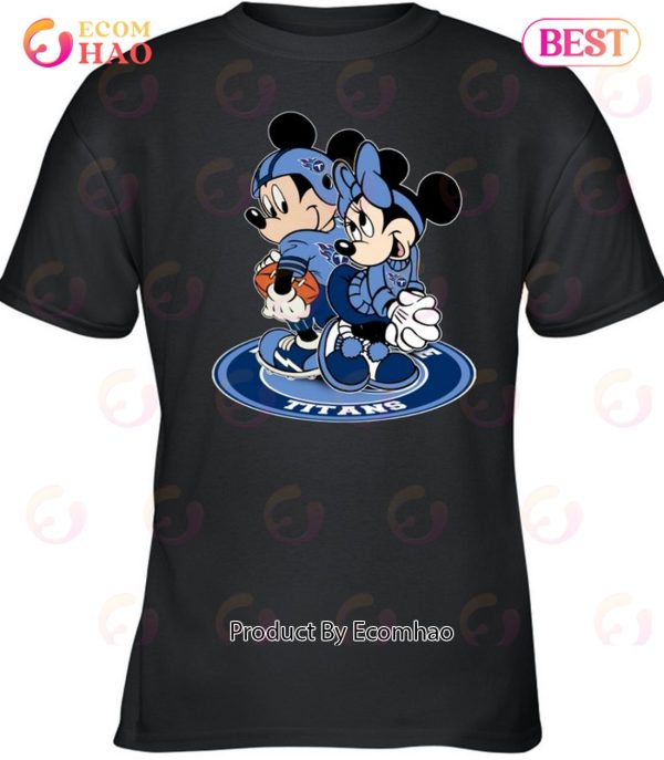 NFL Tennessee Titans Mickey & Minnie T-Shirt