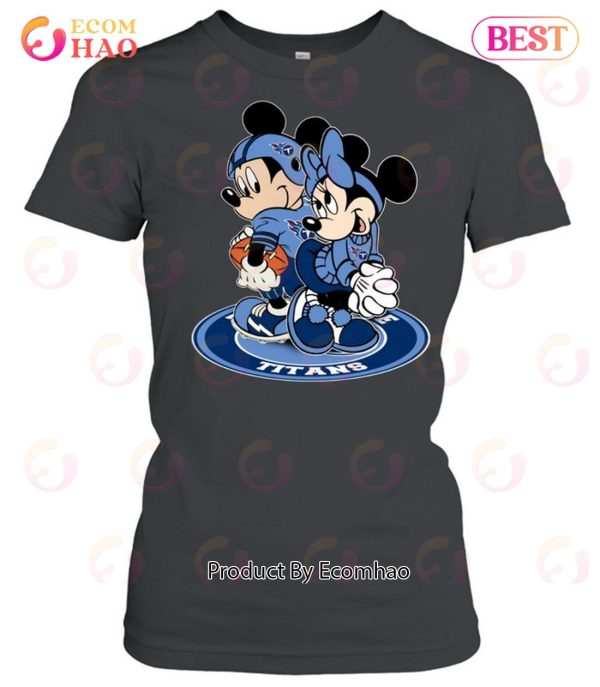 NFL Tennessee Titans Mickey & Minnie T-Shirt