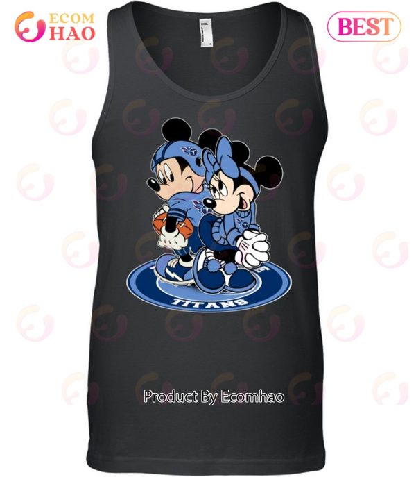 NFL Tennessee Titans Mickey & Minnie T-Shirt