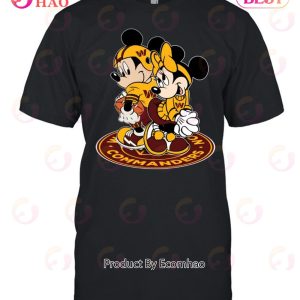 NFL Washington Commanders Mickey & Minnie T-Shirt