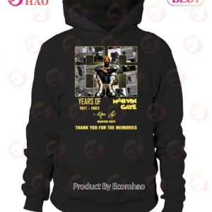 66 Years Of 1957 – 2023 Marvin Gaye Thank You For The Memories T-Shirt