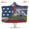 NFL Denver Broncos 3D Hooded Blanket American