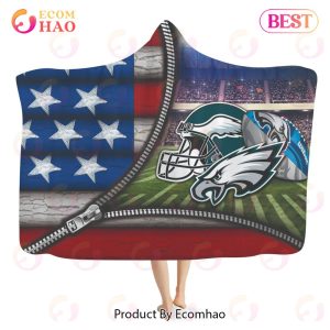 NFL Philadelphia Eagles 3D Hooded Blanket American