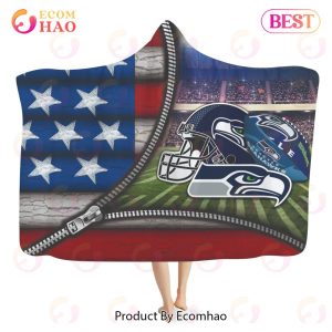 NFL Seattle Seahawks 3D Hooded Blanket American