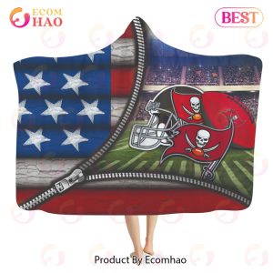 NFL Tampa Bay Buccaneers 3D Hooded Blanket American
