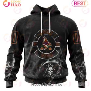 NHL Arizona Coyotes Specialized Kits For Rock Night 3D Hoodie