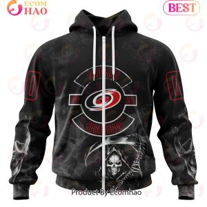 NHL Carolina Hurricanes Specialized Kits For Rock Night 3D Hoodie
