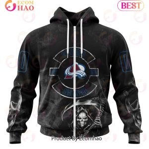NHL Colorado Avalanche Specialized Kits For Rock Night 3D Hoodie