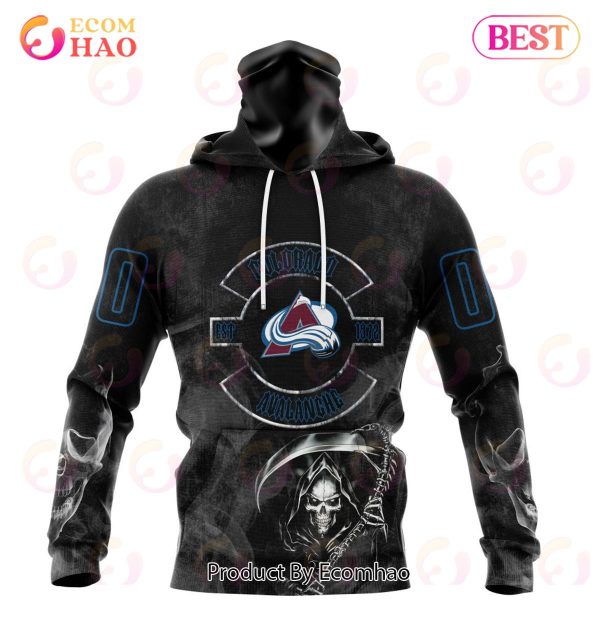 NHL Colorado Avalanche Specialized Kits For Rock Night 3D Hoodie