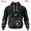 NHL Detroit Red Wings Specialized Kits For Rock Night 3D Hoodie