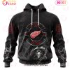 NHL Edmonton Oilers Specialized Kits For Rock Night 3D Hoodie