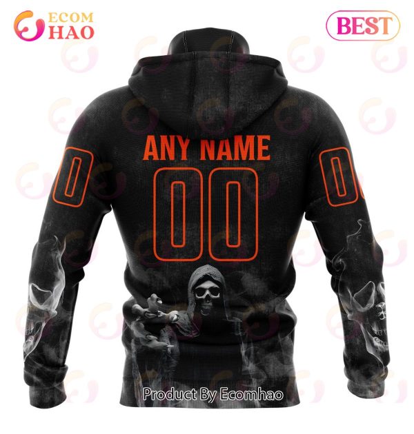 NHL Edmonton Oilers Specialized Kits For Rock Night 3D Hoodie