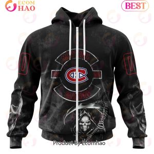 NHL Montreal Canadiens Specialized Kits For Rock Night 3D Hoodie