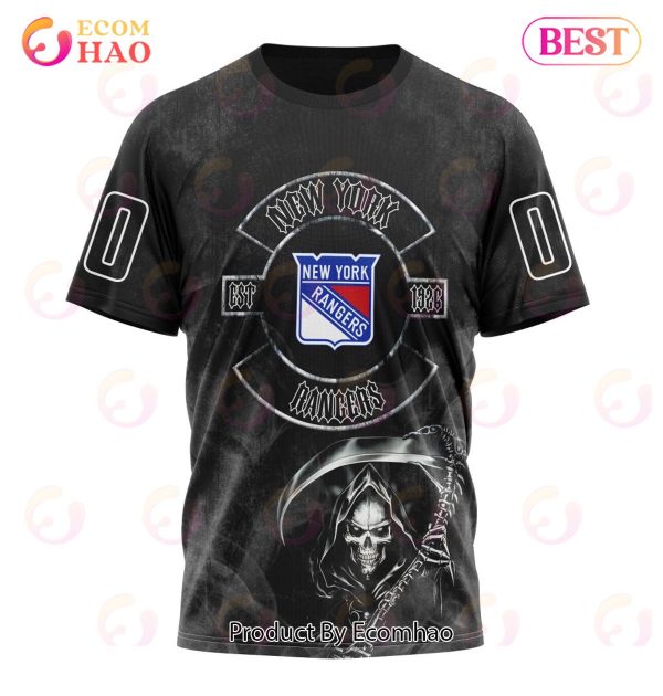 NHL New York Islanders Specialized Kits For Rock Night 3D Hoodie