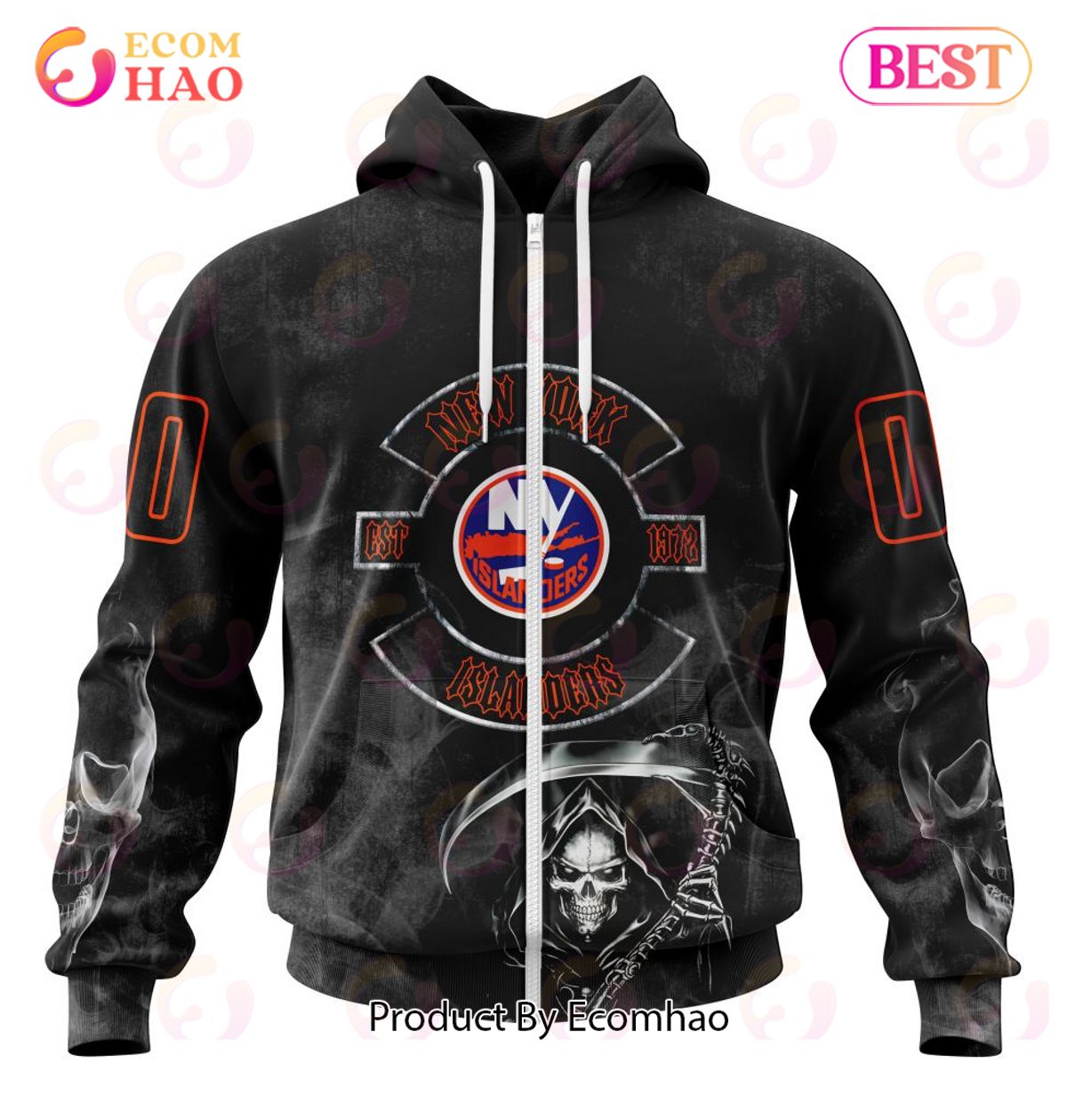 NHL New York Rangers Specialized Kits For Rock Night 3D Hoodie