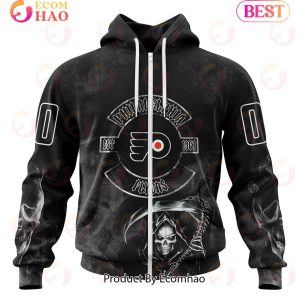 NHL Philadelphia Flyers Specialized Kits For Rock Night 3D Hoodie