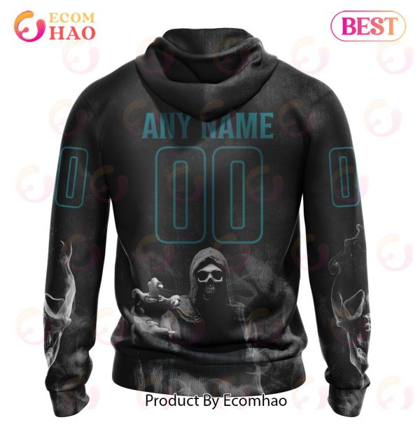 NHL San Jose Sharks Specialized Kits For Rock Night 3D Hoodie