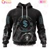 NHL San Jose Sharks Specialized Kits For Rock Night 3D Hoodie