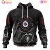 NHL Columbus Blue Jackets Specialized Kits For Rock Night 3D Hoodie