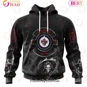 NHL Winnipeg Jets Specialized Kits For Rock Night 3D Hoodie