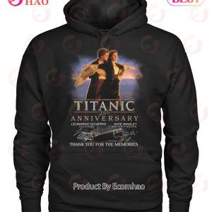Titanic 25th Anniversary Thank You For The Memories T-Shirt
