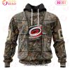 NHL Calgary Flames Specialized Unisex Vest Kits With Realtree Camo 3D Hoodie