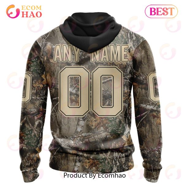 NHL Winnipeg Jets Specialized Unisex Vest Kits With Realtree Camo 3D Hoodie