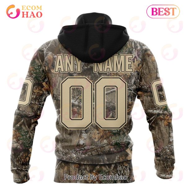 NHL Winnipeg Jets Specialized Unisex Vest Kits With Realtree Camo 3D Hoodie