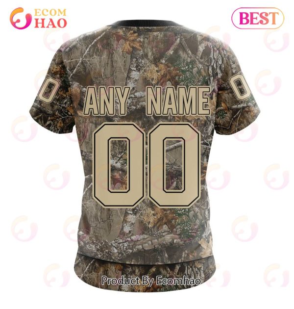 NHL Winnipeg Jets Specialized Unisex Vest Kits With Realtree Camo 3D Hoodie