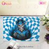 NFL Los Angeles Rams Special Design Skull 3D Doormat