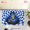 NFL Los Angeles Chargers Special Design Skull 3D Doormat