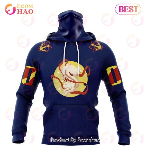 NHL Seattle Kraken 2023 Lunar New Year Design 3D Hoodie
