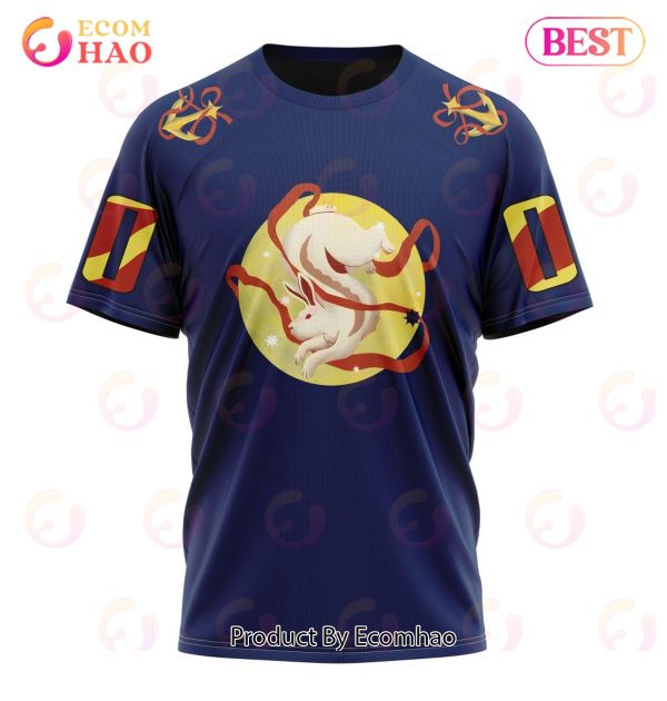 NHL Seattle Kraken 2023 Lunar New Year Design 3D Hoodie